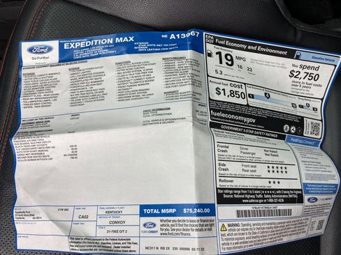 Used 2022 Ford Expedition Max Limited image 11