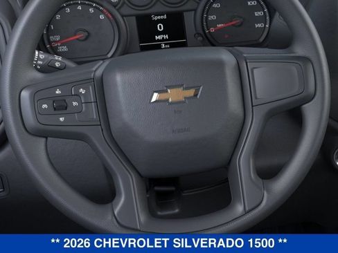 New 2026 Chevrolet Silverado 1500 Custom w/ Turbomax Blackout Package AWD/4WD image 20