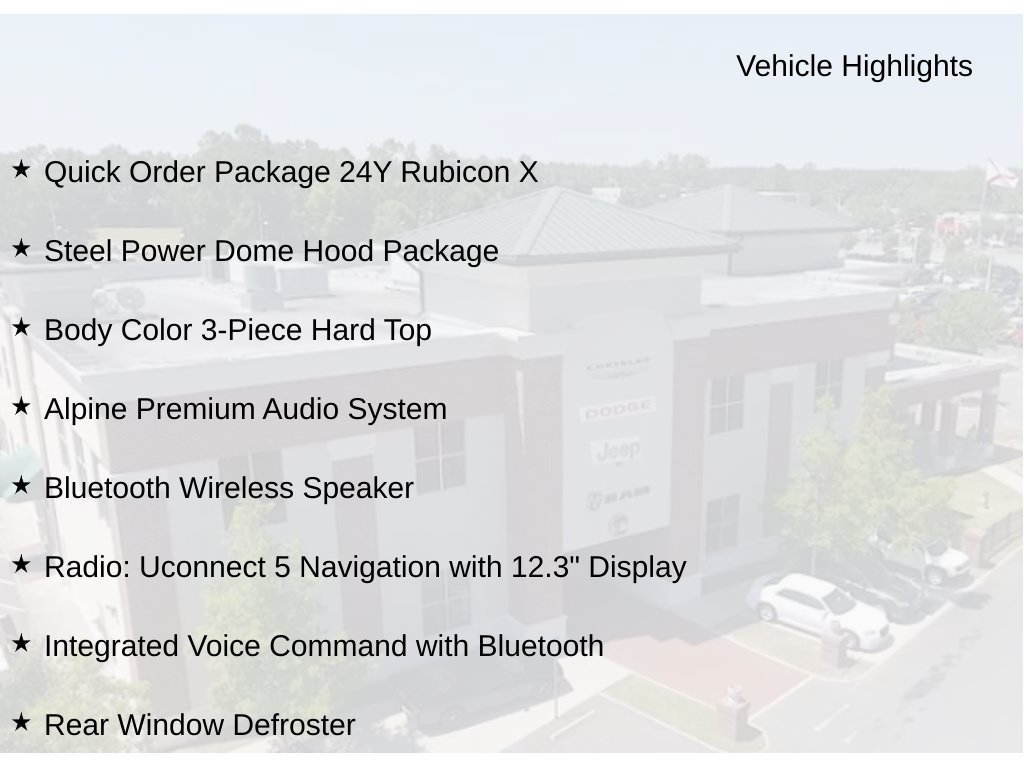 New 2026 Jeep Gladiator Rubicon AWD/4WD image 5