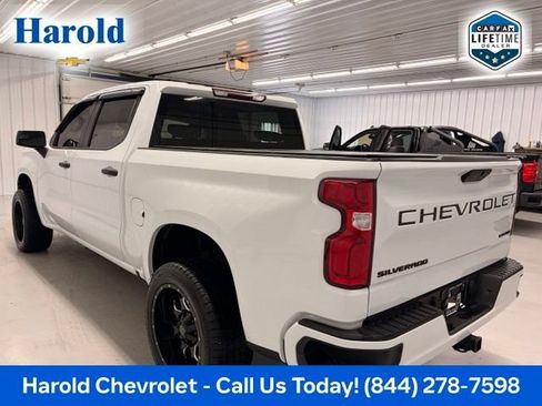 Used 2021 Chevrolet Silverado 1500 Custom w/ LPO, Dark Essentials Package AWD/4WD image 4