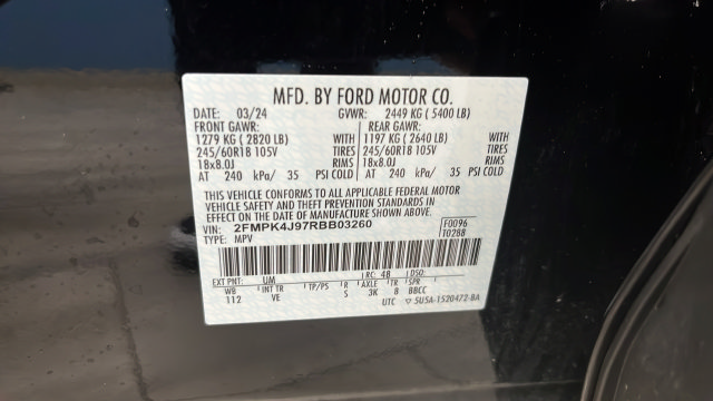 Used 2024 Ford Edge SEL w/ Convenience Package AWD/4WD image 27