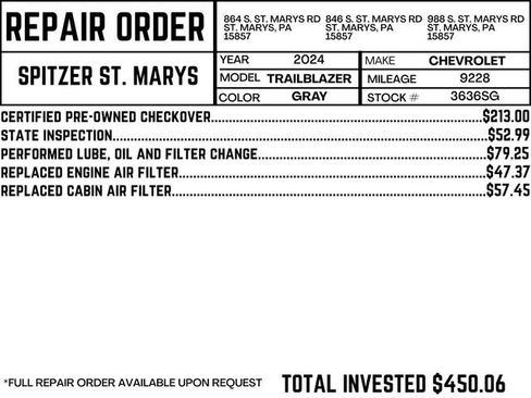 Used 2024 Chevrolet TrailBlazer LS w/ LS Convenience Package image 5