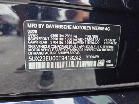 New 2026 BMW X5 xDrive40i w/ M Sport Package AWD/4WD image 19