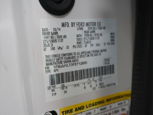 Used 2015 Ford Expedition Platinum image 34