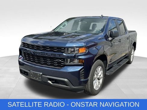 Certified 2021 Chevrolet Silverado 1500 Custom w/ LPO, Dark Essentials Package RWD image 4