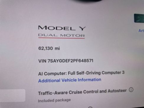 Used 2023 Tesla Model Y Long Range AWD/4WD image 12