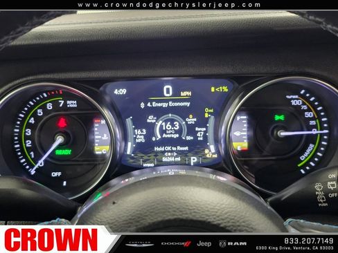 Used 2021 Jeep Wrangler Unlimited Rubicon 4xe w/ Cold Weather Group image 34