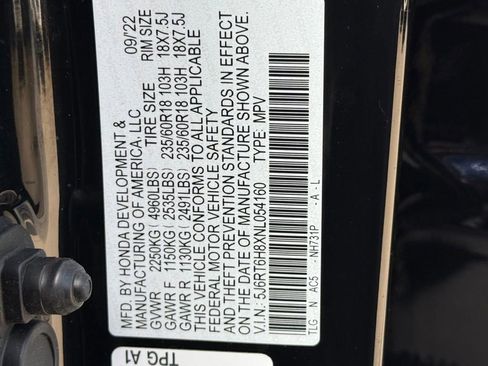Used 2022 Honda CR-V EX-L image 28