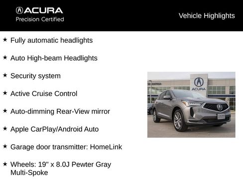 Certified 2023 Acura RDX Technology Package image 17