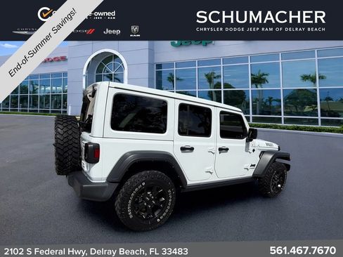 Used 2022 Jeep Wrangler Unlimited Sport AWD/4WD image 7