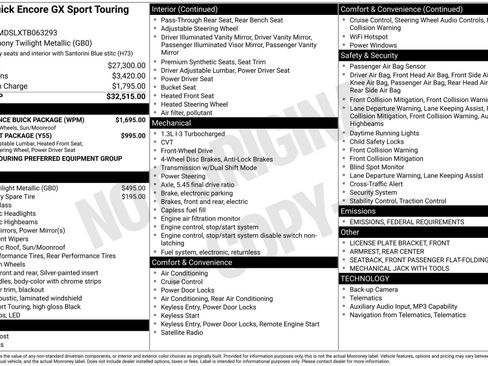 New 2026 Buick Encore GX Sport Touring w/ Comfort Package image 4