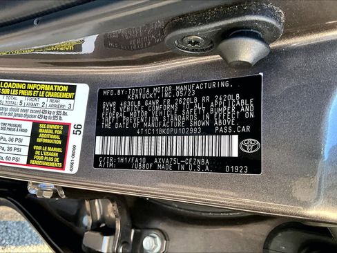 Used 2023 Toyota Camry LE AWD/4WD image 34