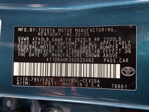 Certified 2025 Toyota Camry SE w/ Convenience Package image 29