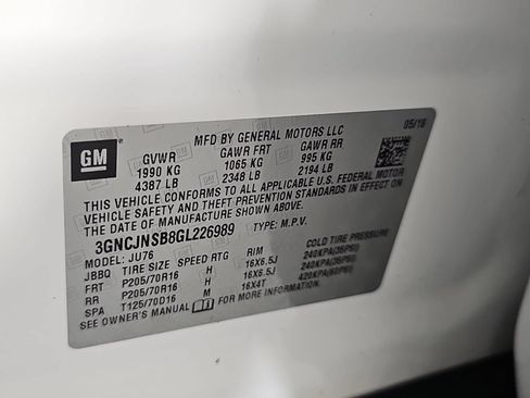 Used 2016 Chevrolet Trax LS AWD/4WD image 30