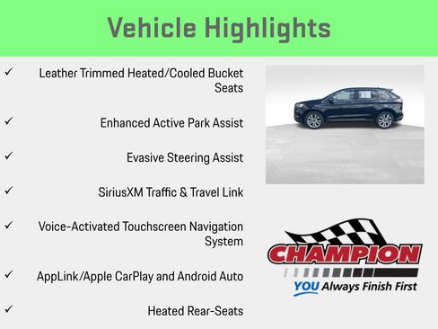 Used 2019 Ford Edge Titanium w/ Equipment Group 301A AWD/4WD image 24