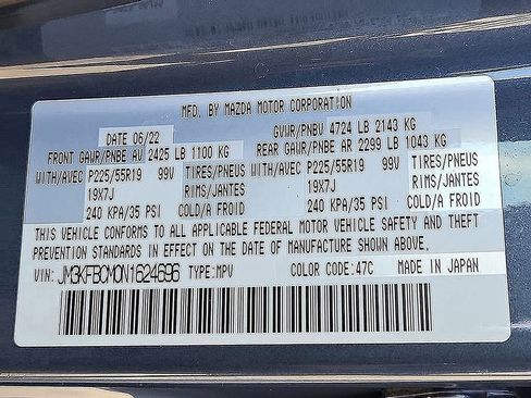 Used 2022 MAZDA CX-5 Carbon Edition image 32