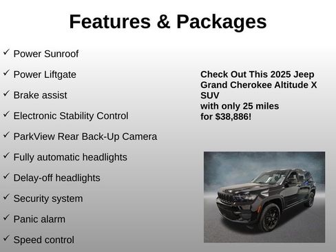 Used 2025 Jeep Grand Cherokee Altitude image 17