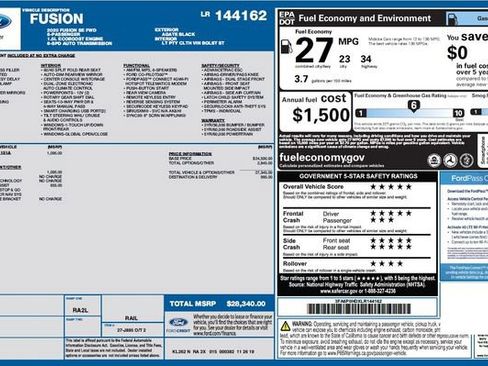 Used 2020 Ford Fusion SE w/ Equipment Group 151A FWD image 25