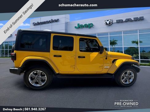 Used 2021 Jeep Wrangler Unlimited Sahara AWD/4WD image 8