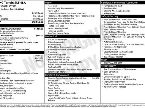 Used 2023 GMC Terrain SLT w/ Infotainment Package II AWD/4WD image 16