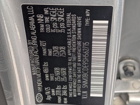 Certified 2025 Hyundai Tucson SEL AWD/4WD image 34
