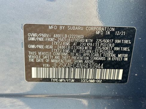 Used 2022 Subaru Forester Premium w/ Popular Package #2 image 35