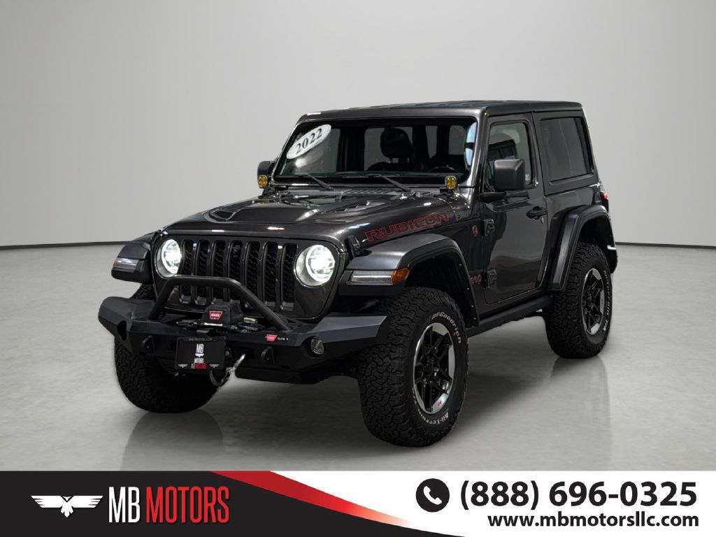 Used 2022 Jeep Wrangler Rubicon w/ LED Lighting Group AWD/4WD image 1