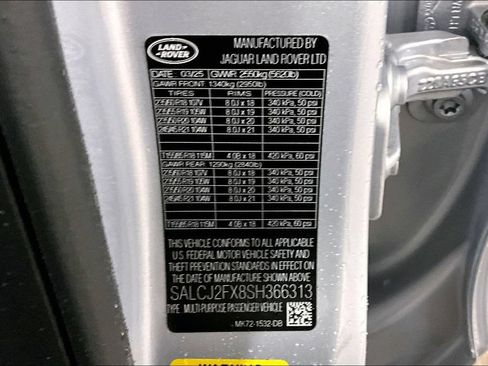 Certified 2025 Land Rover Discovery Sport S AWD/4WD image 8