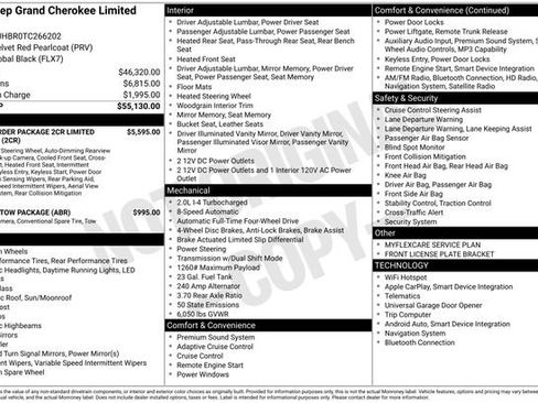 New 2026 Jeep Grand Cherokee Limited AWD/4WD image 34