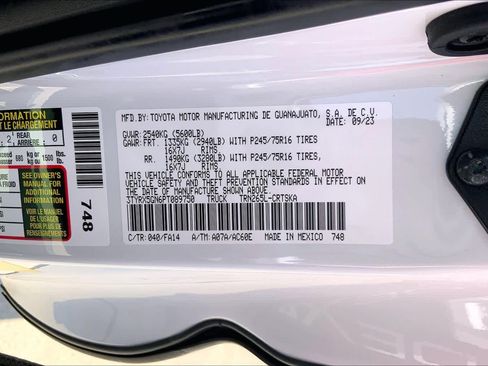 Used 2023 Toyota Tacoma SR RWD image 30