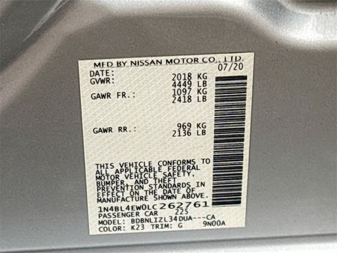 Used 2020 Nissan Altima 2.5 SL image 33