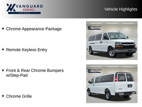 Used 2025 Chevrolet Express 3500 LT w/ LT Preferred Equipment Group RWD image 11
