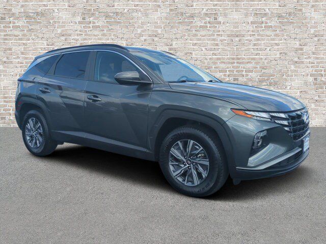 Used 2022 Hyundai Tucson Blue AWD/4WD image 1
