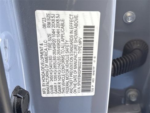 Certified 2023 Honda Passport Elite image 38