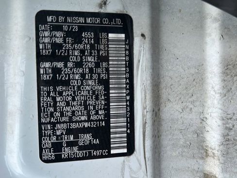 Used 2023 Nissan Rogue SV FWD image 34