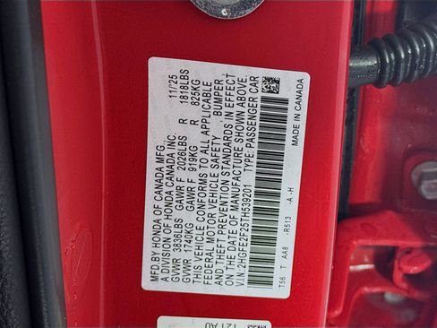 New 2026 Honda Civic LX image 29