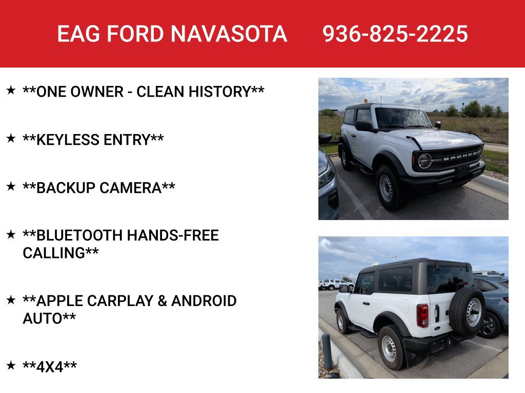 Used 2025 Ford Bronco 2-Door AWD/4WD image 4