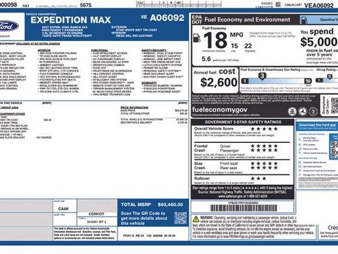 New 2027 Ford Expedition Max King Ranch AWD/4WD image 28