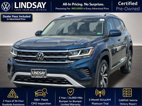 Certified 2023 Volkswagen Atlas SEL AWD/4WD image 4