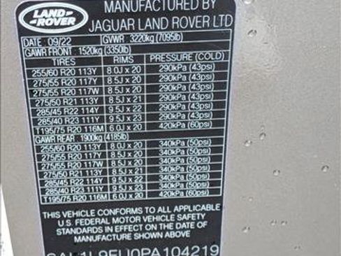 Used 2023 Land Rover Range Rover Sport SE Dynamic image 21