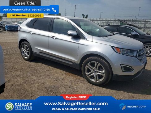 Used 2016 Ford Edge Titanium AWD/4WD image 5