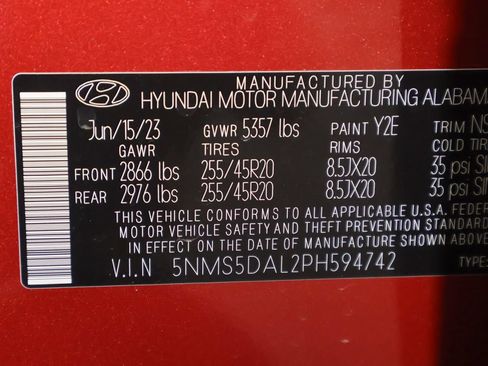 Used 2023 Hyundai Santa Fe Calligraphy AWD/4WD image 54