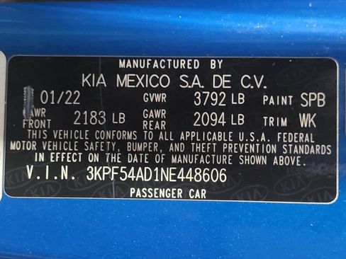 Used 2022 Kia Forte GT-Line w/ GT-Line Premium Package FWD image 33