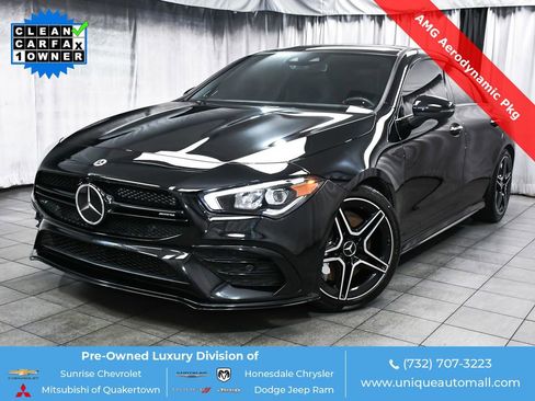 Used 2023 Mercedes-Benz CLA 35 AMG 4MATIC w/ AMG Aerodynamic Package image 1