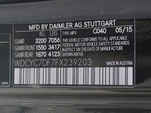 Used 2015 Mercedes-Benz G 63 AMG G 63 AMG image 55