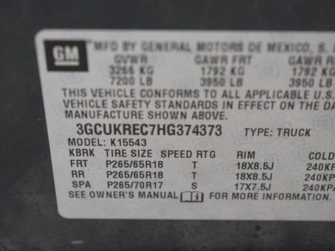 Used 2017 Chevrolet Silverado 1500 LT w/ All Star Edition AWD/4WD image 45