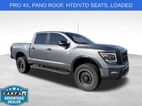 Used 2021 Nissan Titan PRO-4X w/ Pro-4x Convenience Package AWD/4WD image 1