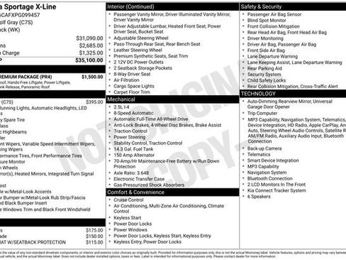 Used 2023 Kia Sportage X-Line w/ X-Line Premium Package image 6