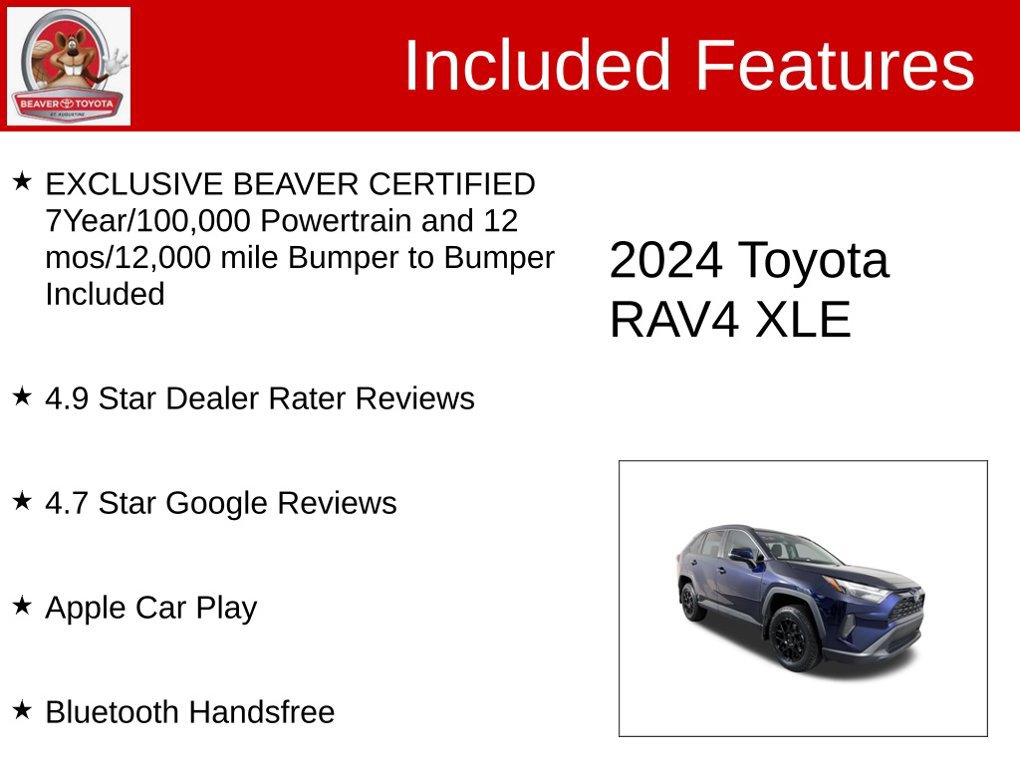 Used 2024 Toyota RAV4 XLE FWD image 4