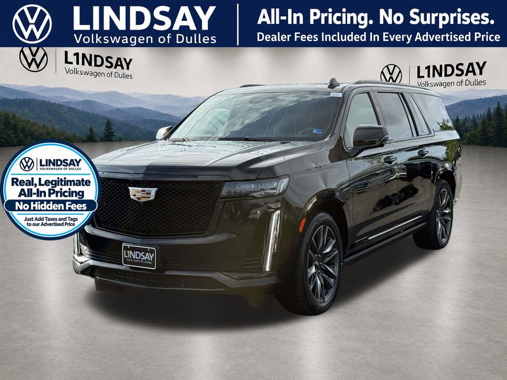 Used 2022 Cadillac Escalade ESV Sport w/ Touring Package AWD/4WD image 4